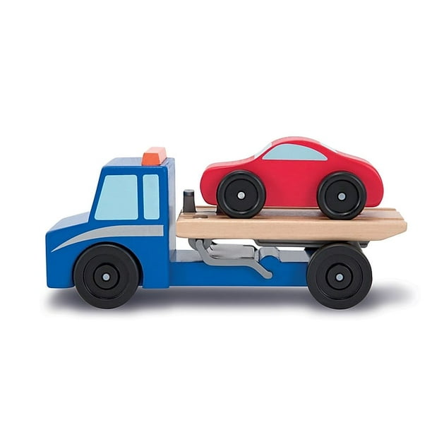 NEW MELISSA AND DOUG BUILDERS TOW TRUCK WOOD MODEL KIT